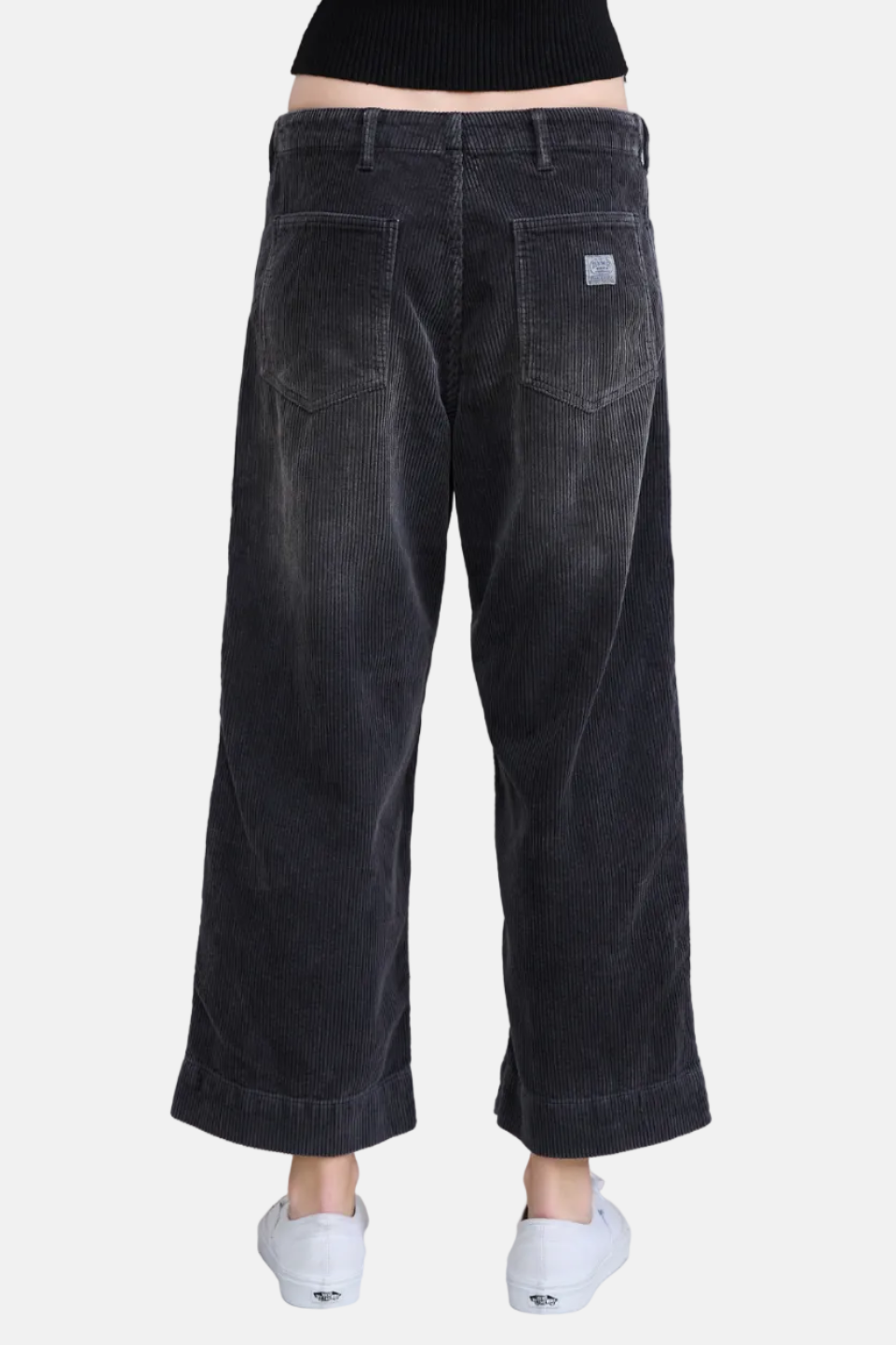 Denimist Georgia Work Pant, Washed Black/Cord, Jeans