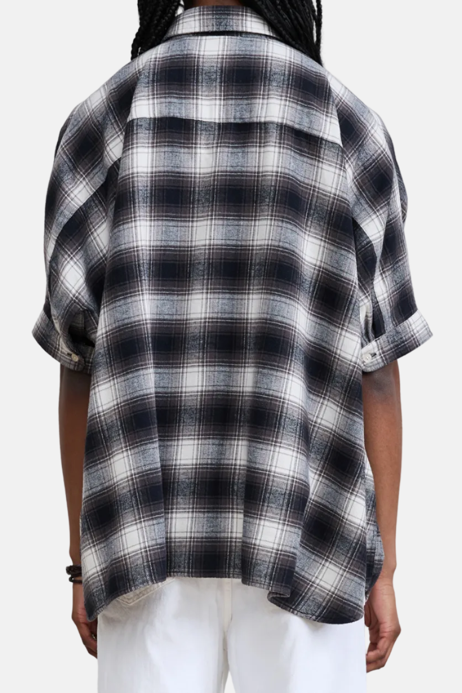 Denimist Emma, Black and Cream Plaid, Shirt