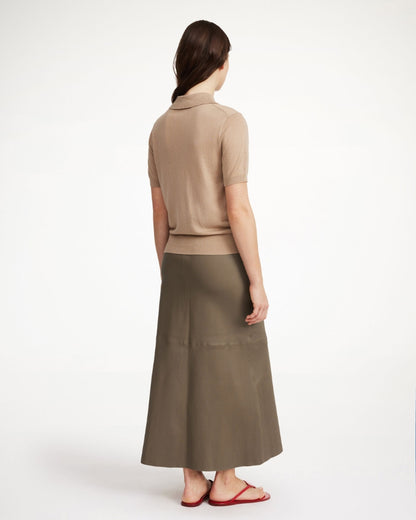 Simoas, Shitake, Leather Skirt