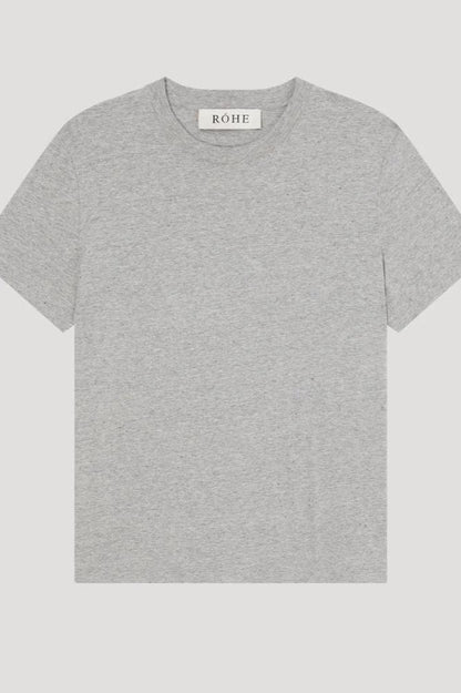 Slub melange, Light Grey, T-Shirt