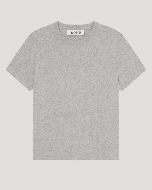 Slub melange, Light Grey, T-Shirt