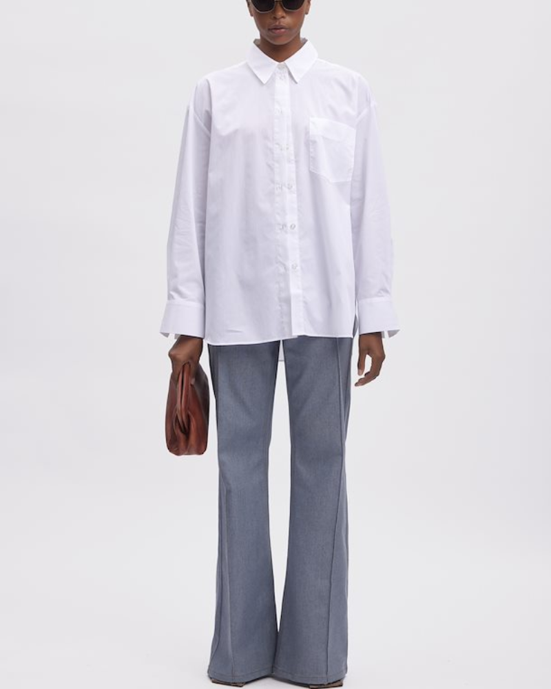 Noelle GZ, Bright White, Shirt