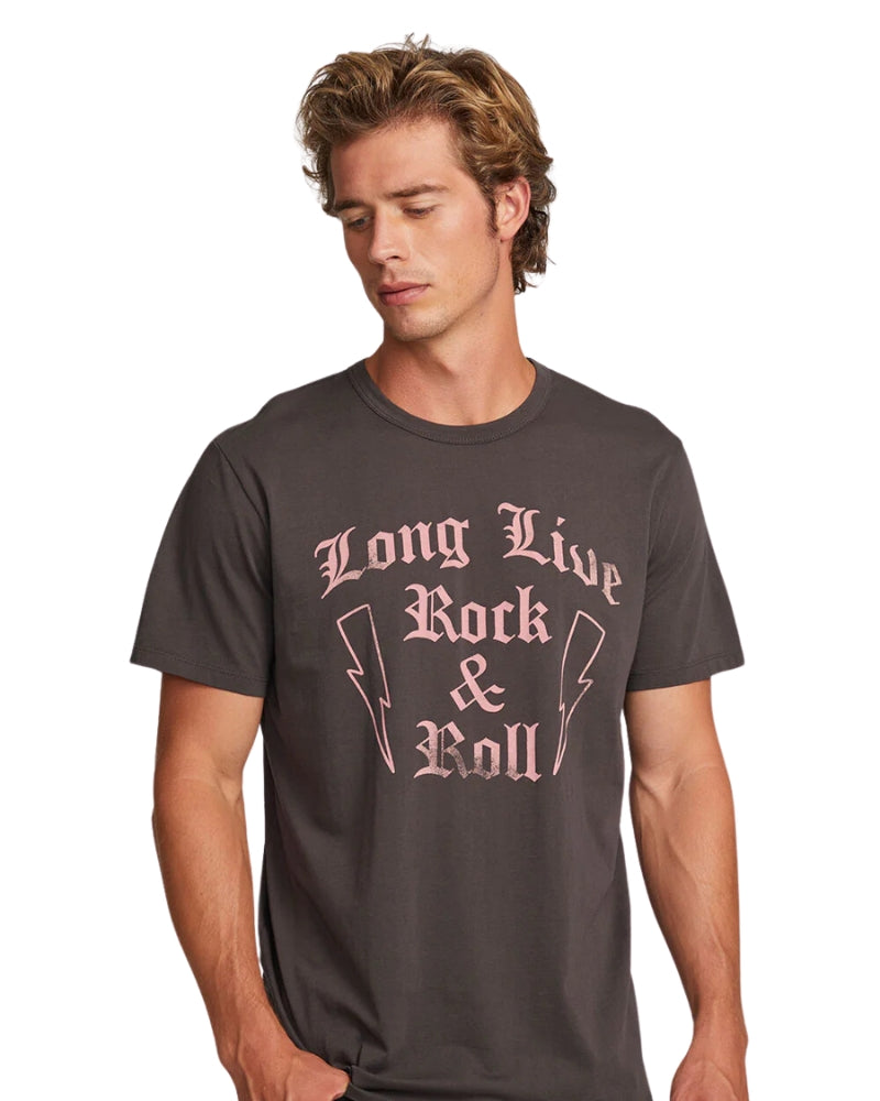 Long Live Rock, Vintage Black, T-Shirt