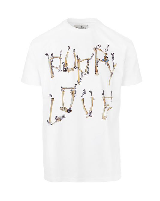 Bones 'n Chain, White, T-Shirt