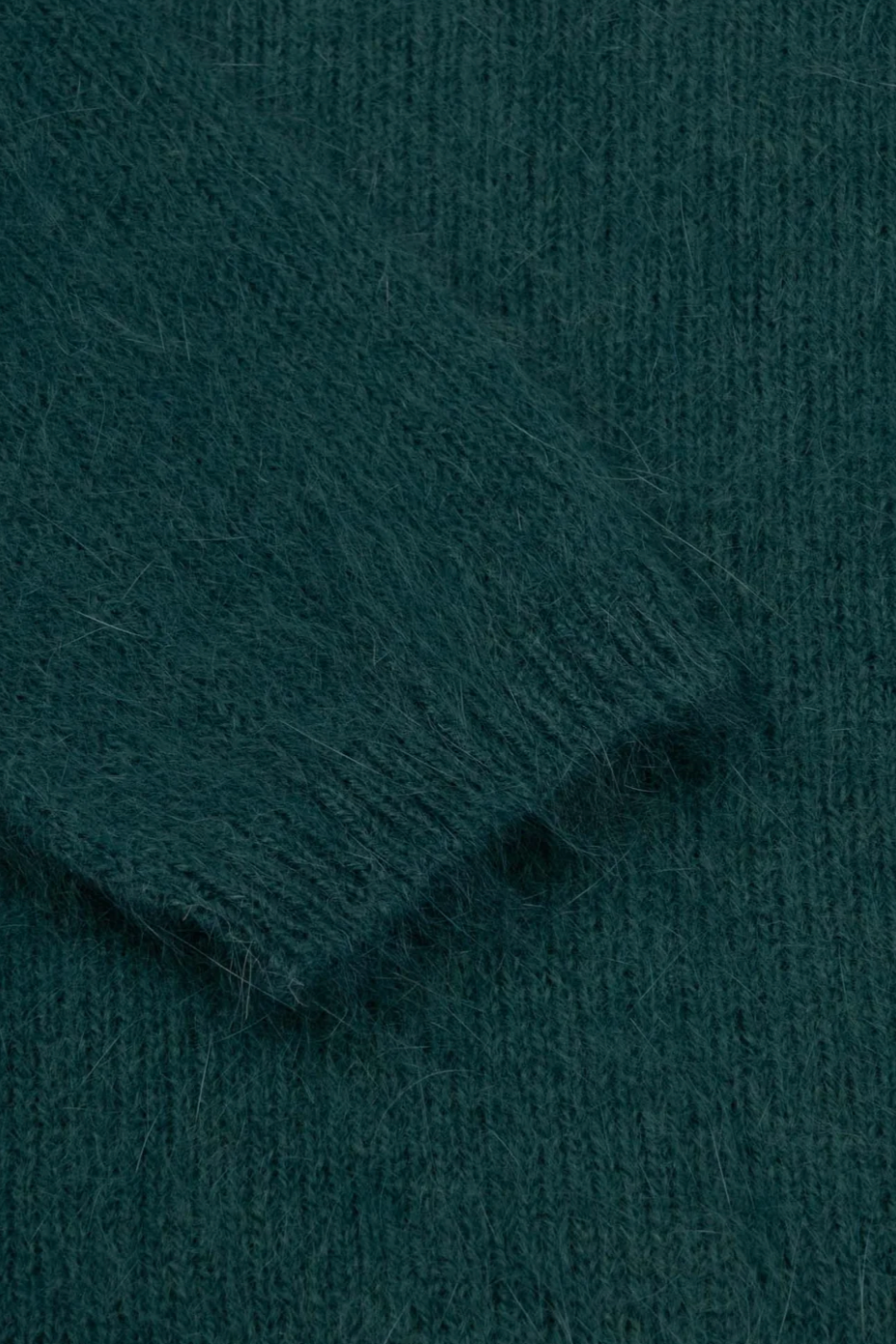 Girocollo Manica Baloon, Verde, Pullover