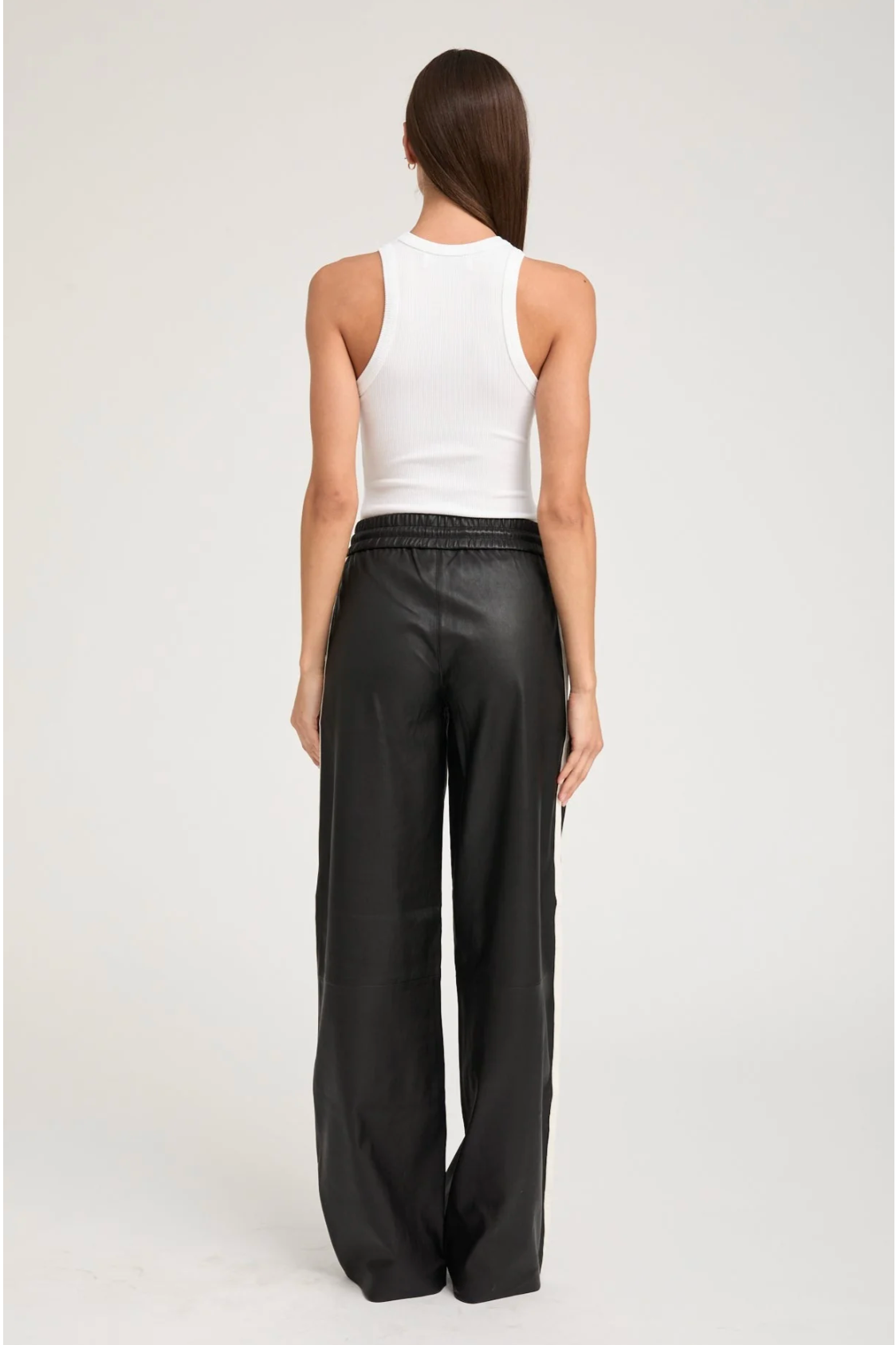 SPRWMN Athletic Stripe, Schwarz, Jogginghose