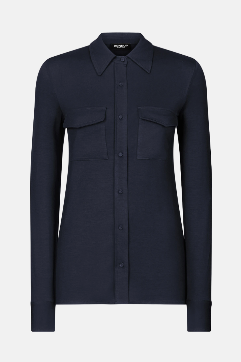 Dondup Camicia, Navy, Longsleeve