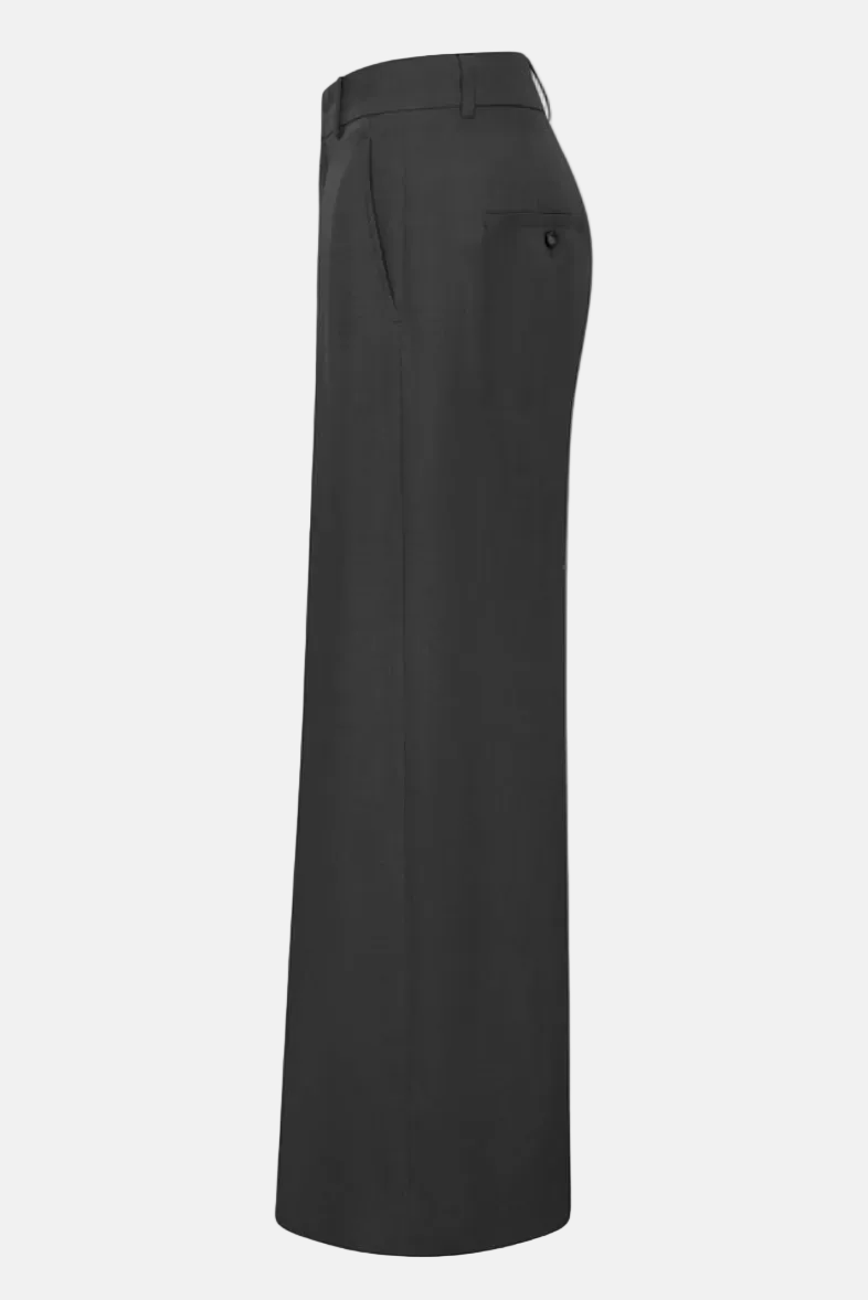 ROSSI Ivon Business Linen, Schwarz, Hose