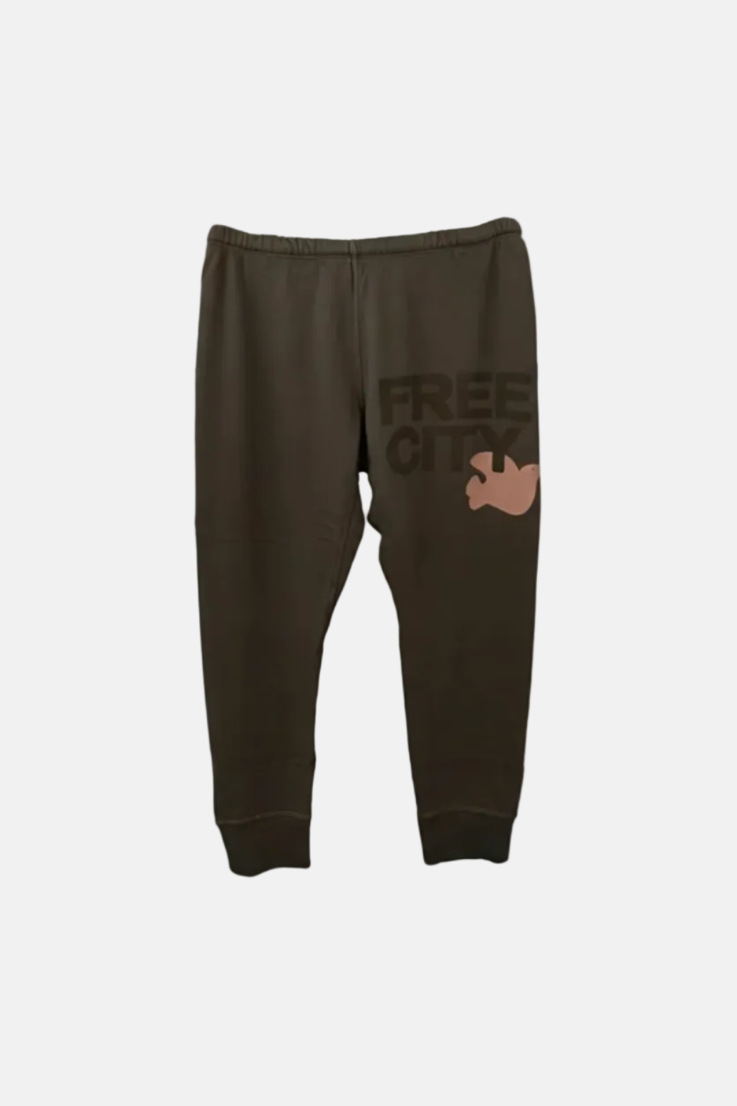 Free City Large 3/4 Sweats, Mud, Jogginghose