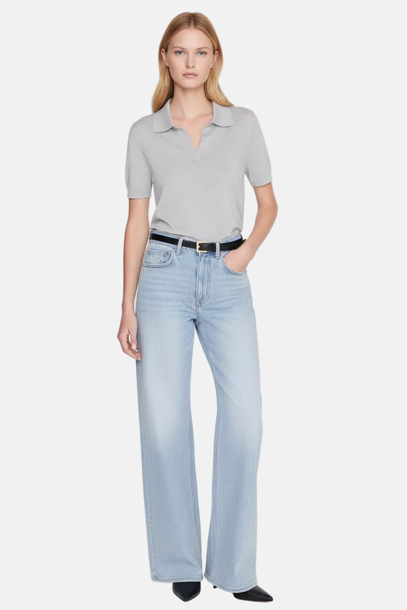 Anine Bing, Moni Polo, Light Heather, Sweater