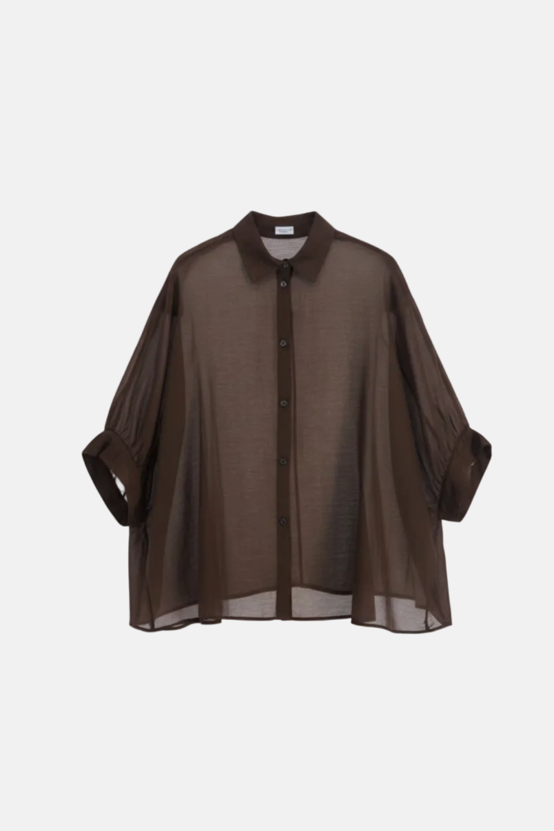 Roberto Collina Woven 3/4, Moro, Bluse