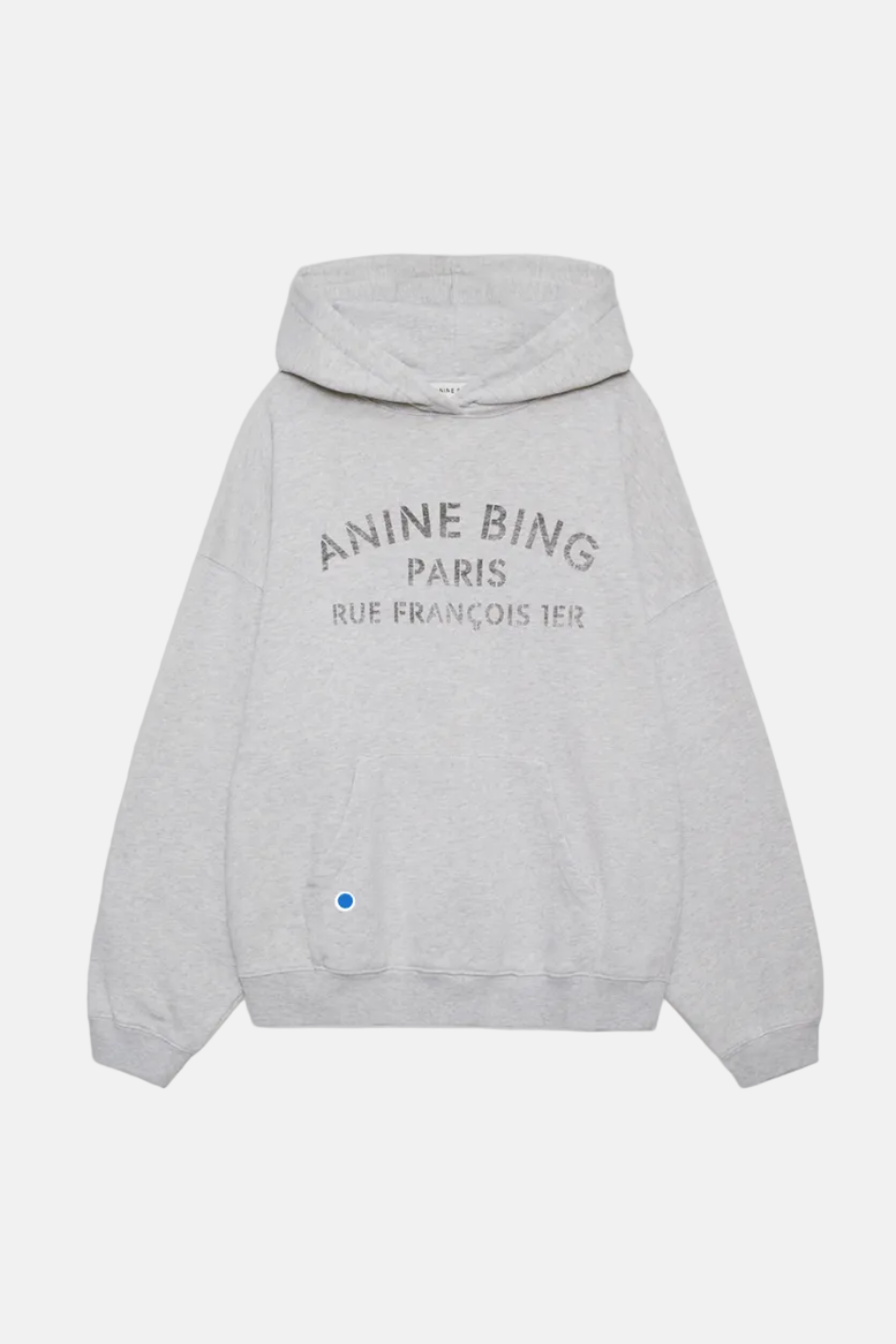 Anine Bing Harvey Sweatshirt in Heather Grey