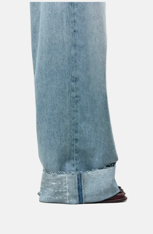 PNTS 00_Made By Michi, Hellblau, Denim