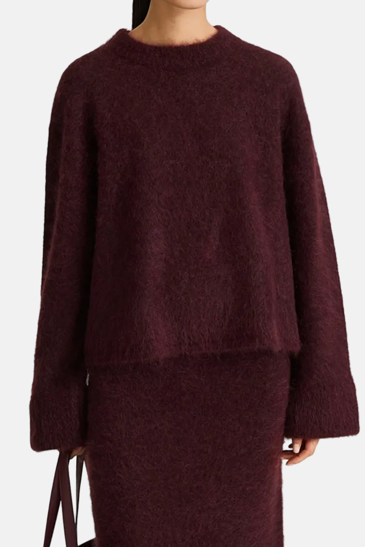 Stylein Niclas, Bordeaux, Short Sweater