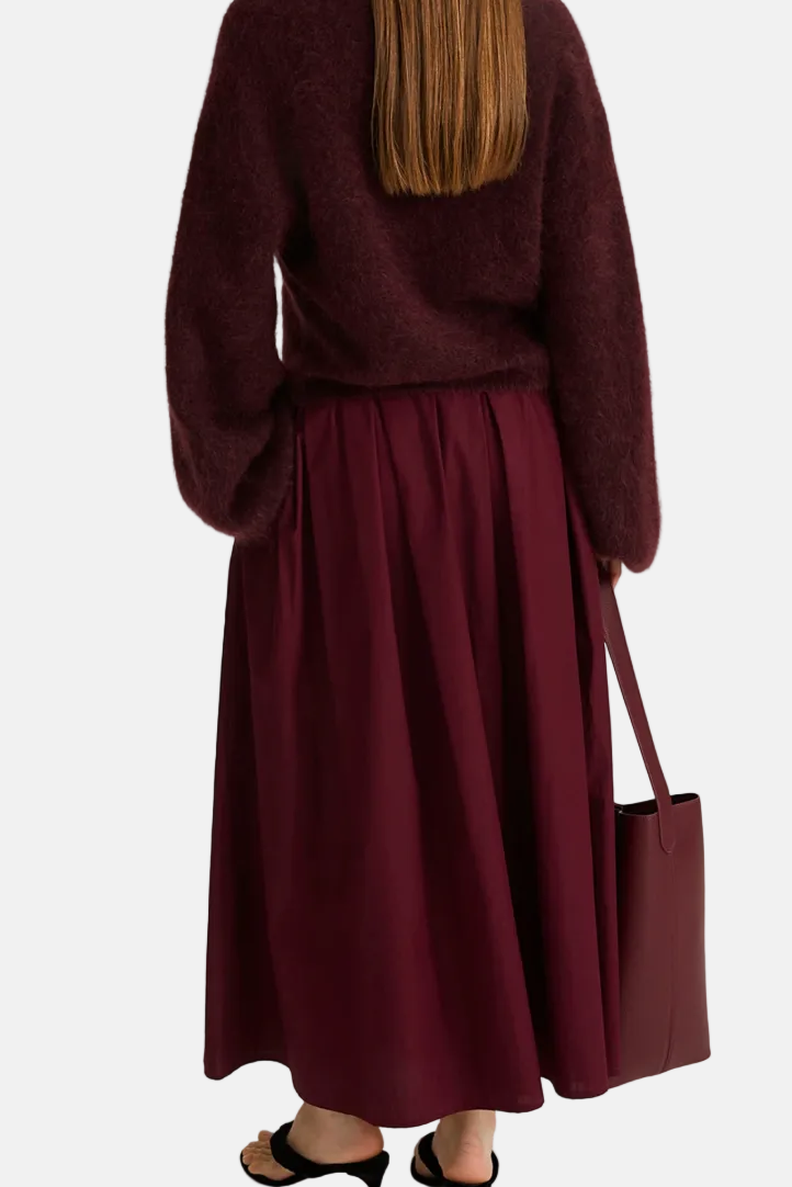 Stylein Jorina, Bordeaux, Maxi skirt