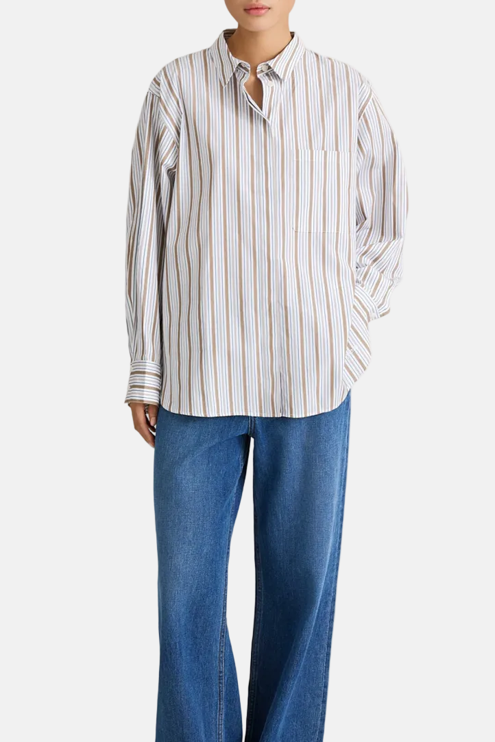 Stylein Jansell, Taupe Stripe, Shirt