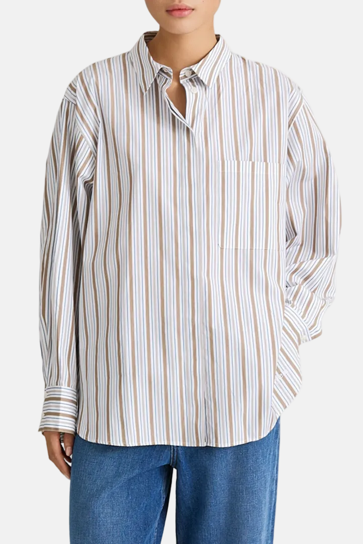 Stylein Jansell, Taupe Stripe, Shirt