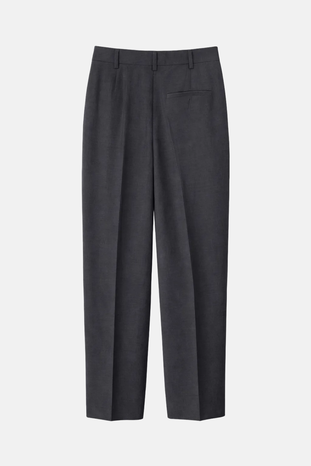 ROSSI Noa Crop Business Linen, Dunkelgrau, Hose