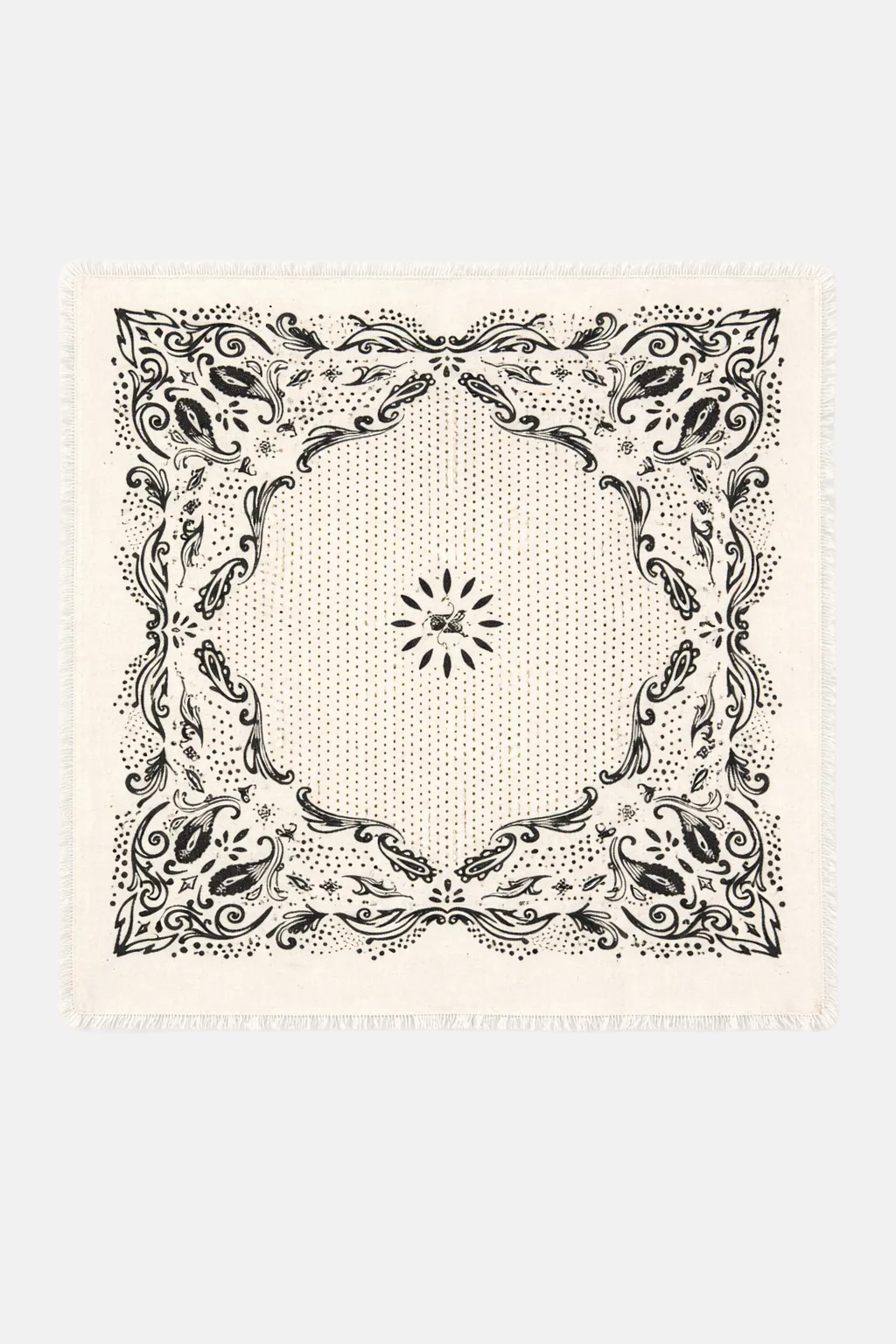 KUJTEN Hachiko Dots, Blanc, Halstuch