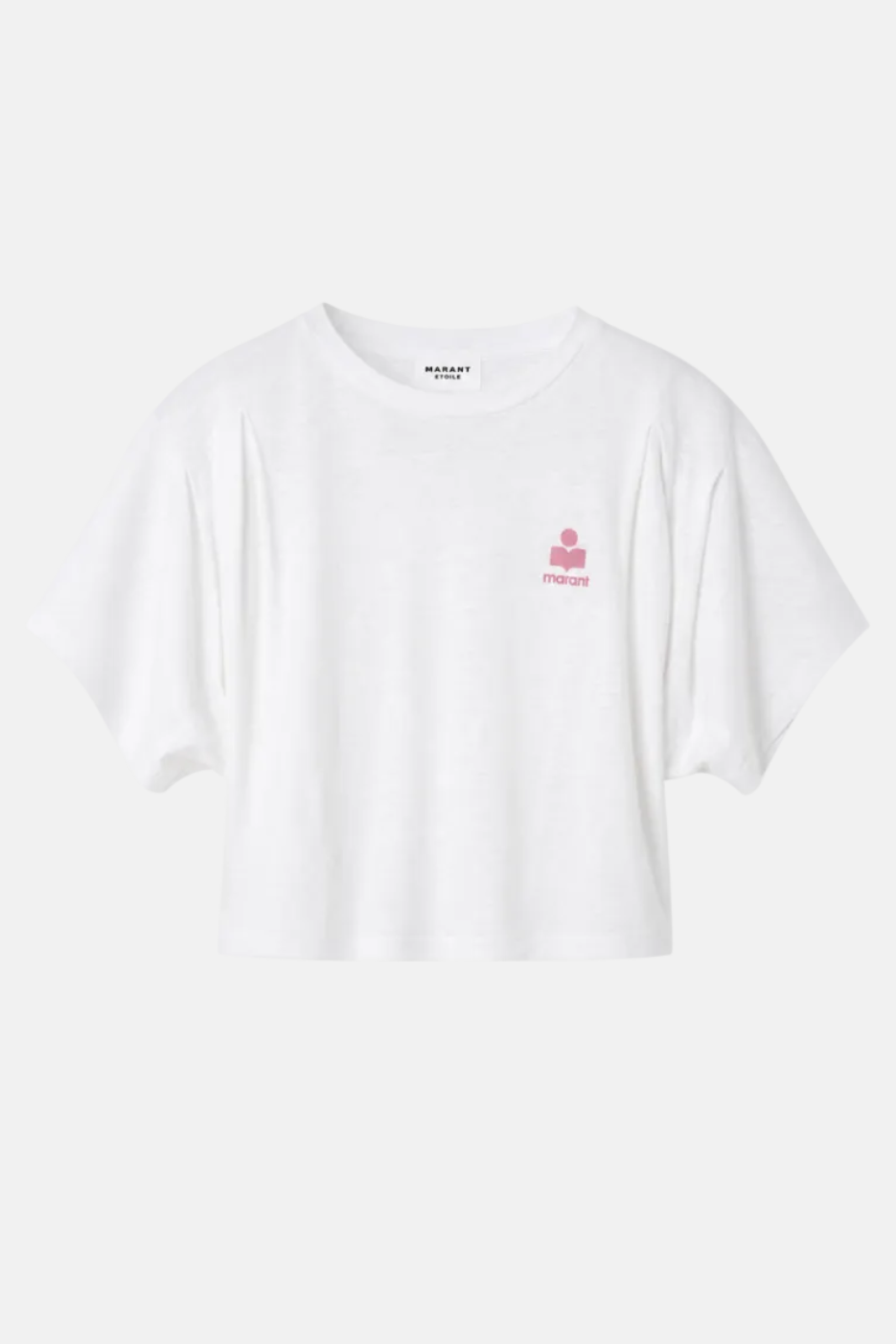 Marant Étoile Kyanzae, White/Pink, T-Shirt