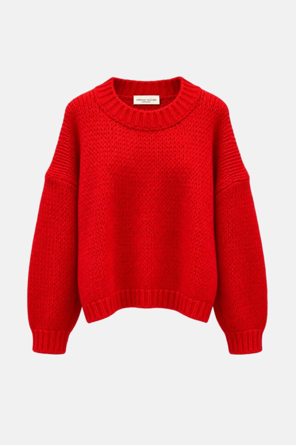 Roberto Girocollo ML, Rouge, Pull-over