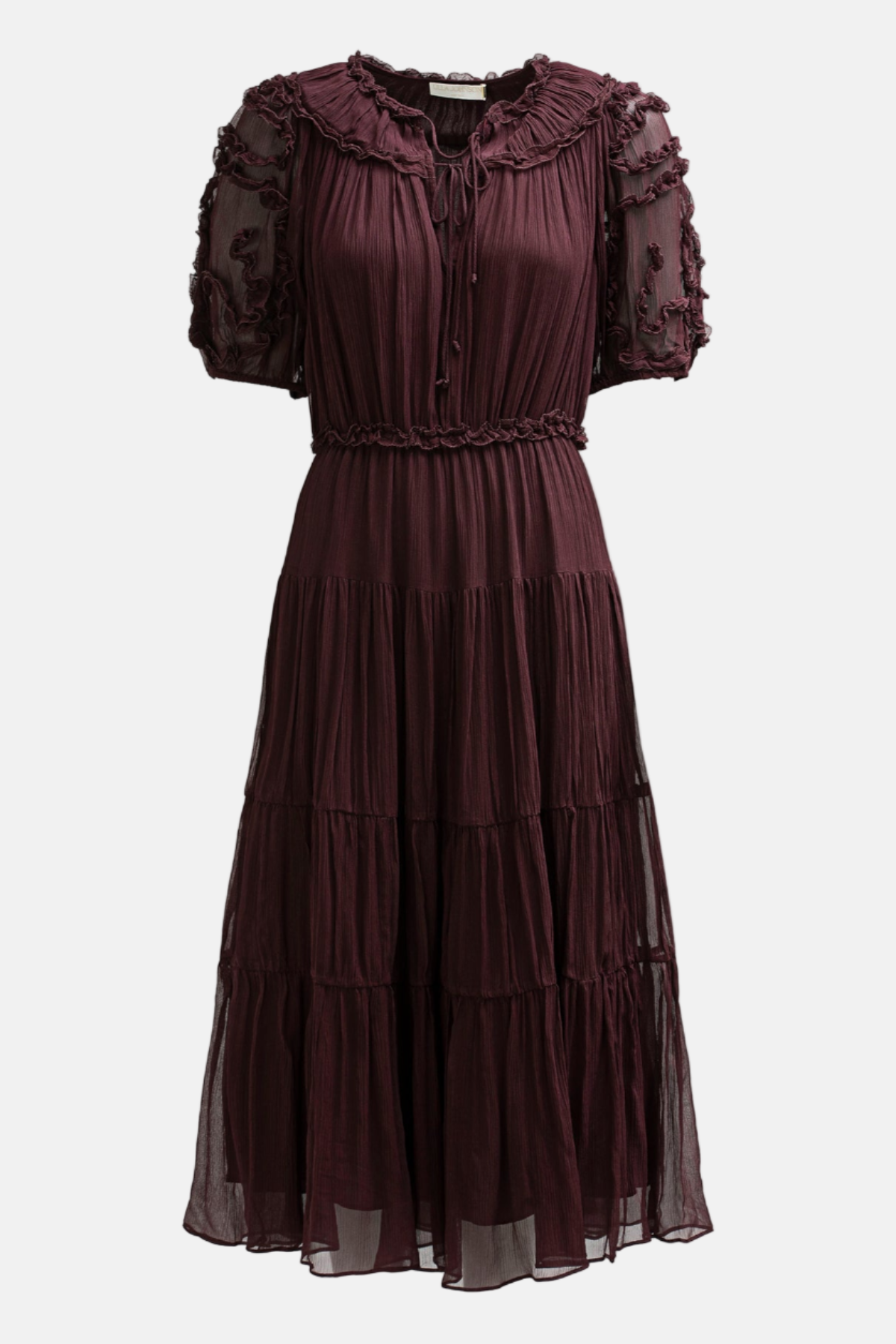 Ulla Johnson Nan, Mahogany, Mid Dress