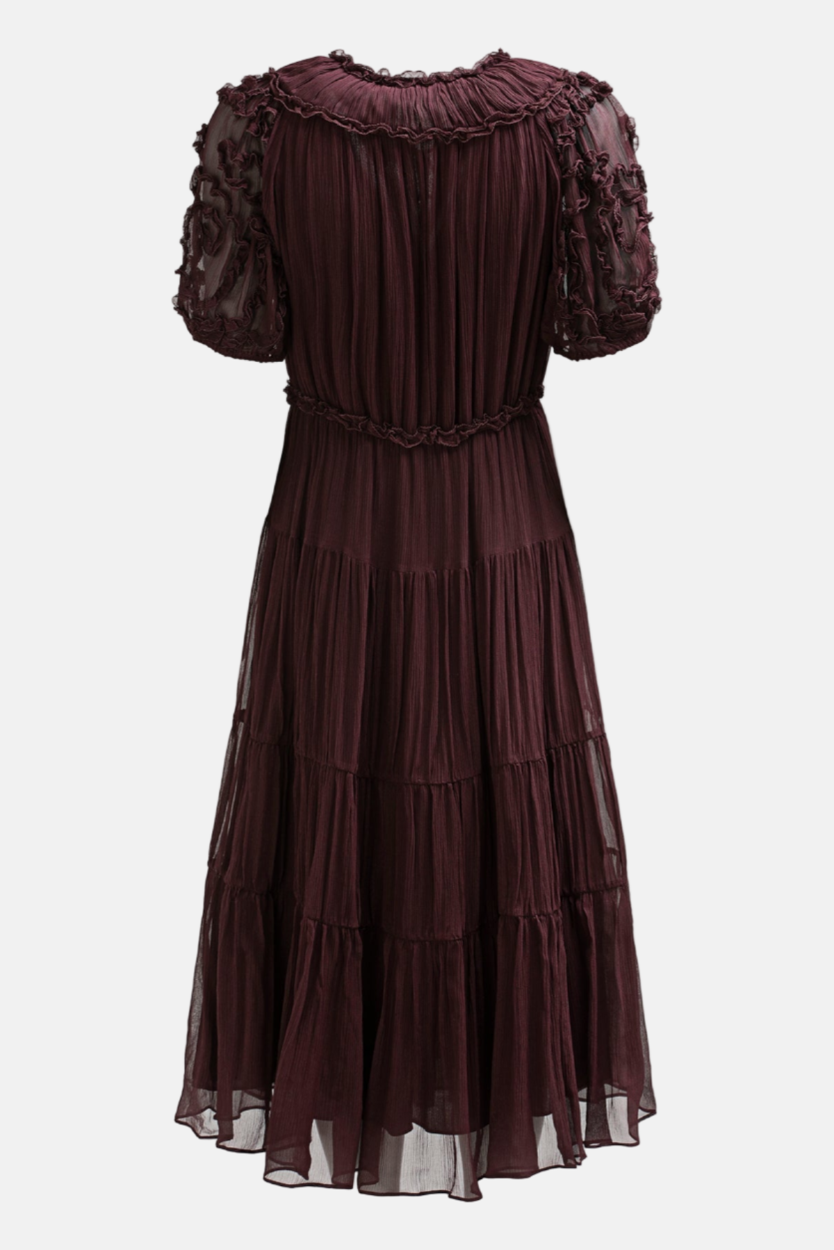 Ulla Johnson Nan, Mahogany, Mid Dress