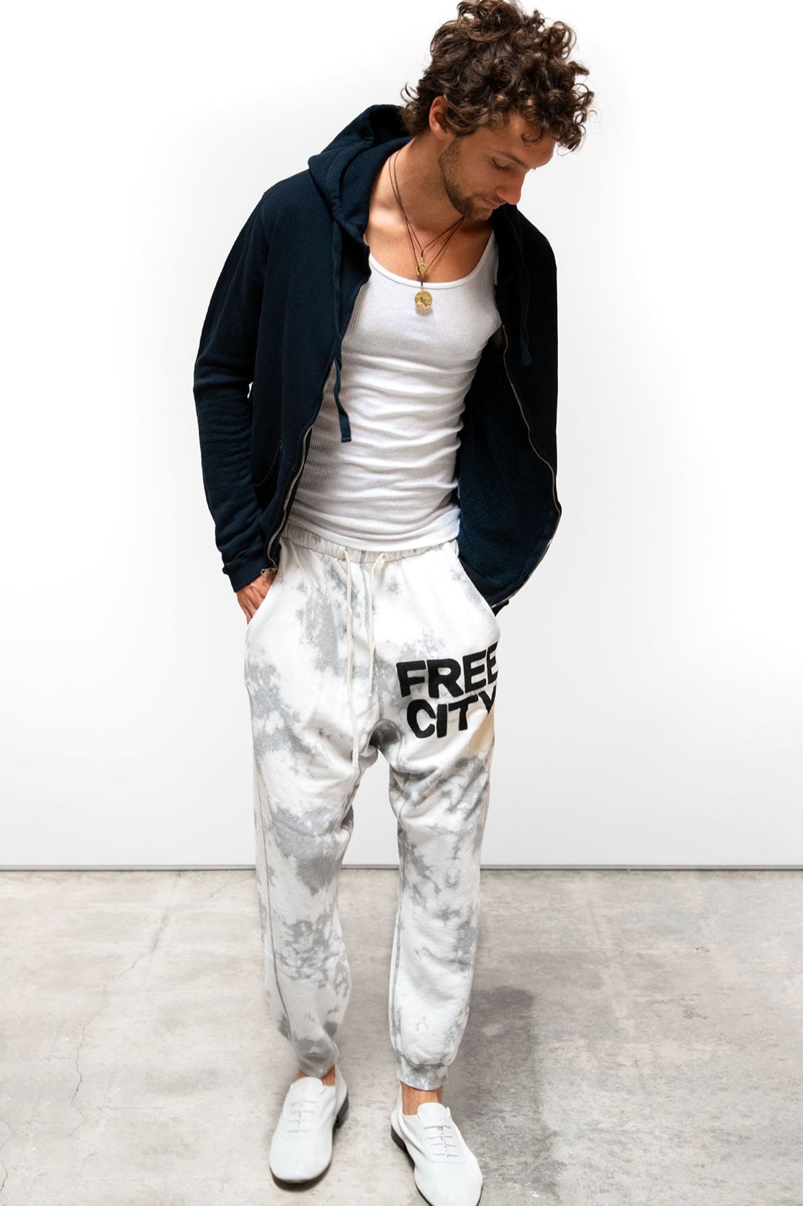 Free City, White Storm, Pocket Sweatpant