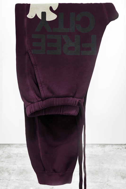 Superfluff Lux Sweatpant, Eggplant, Jogginghose