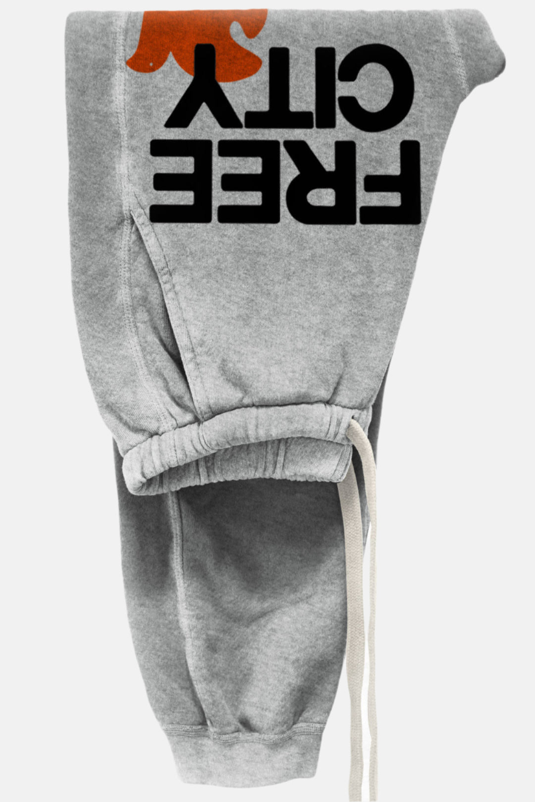 Free City, Heather Orange, Pocket Sweatpant
