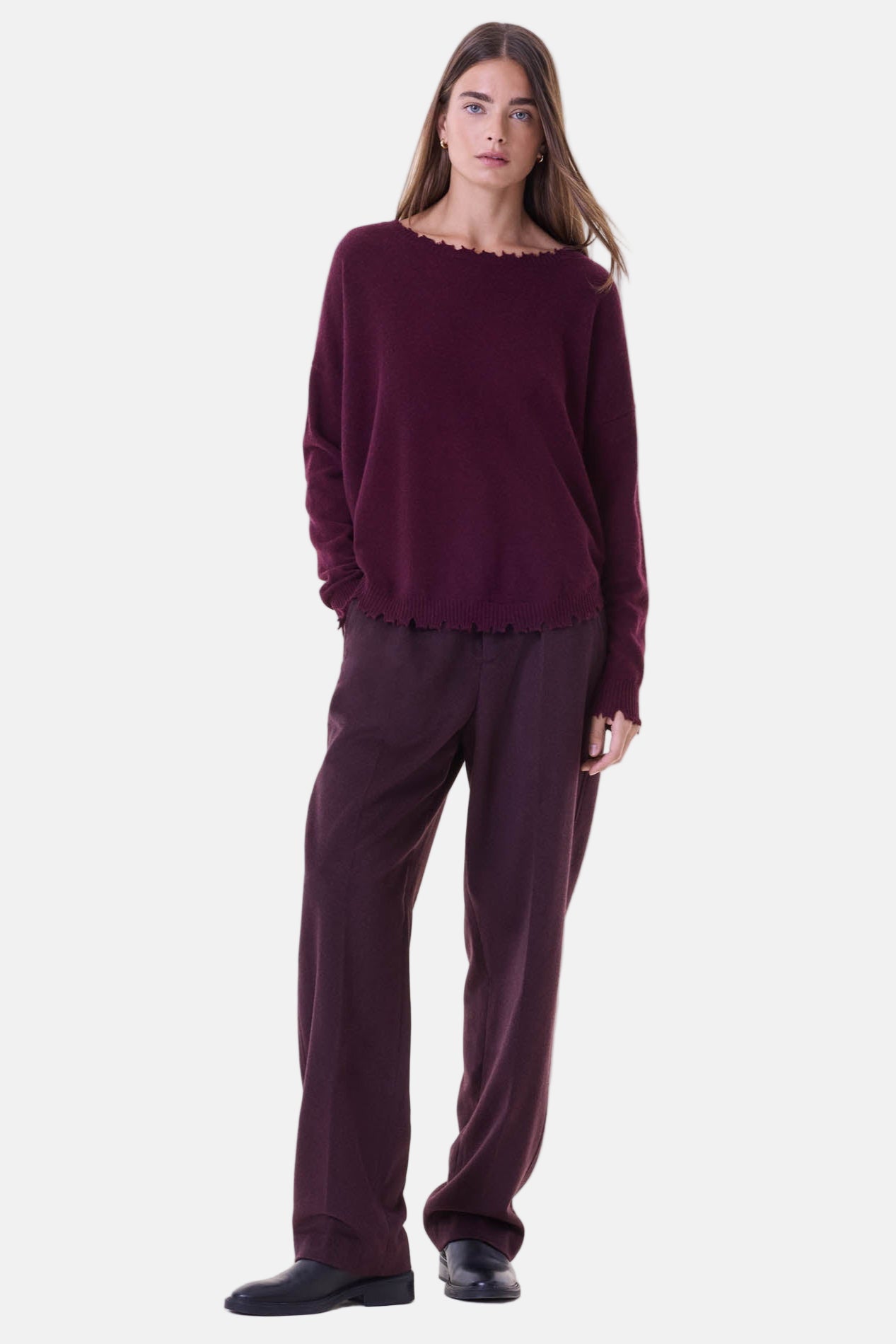 KUJTEN Mela, Bordeaux, Sweater