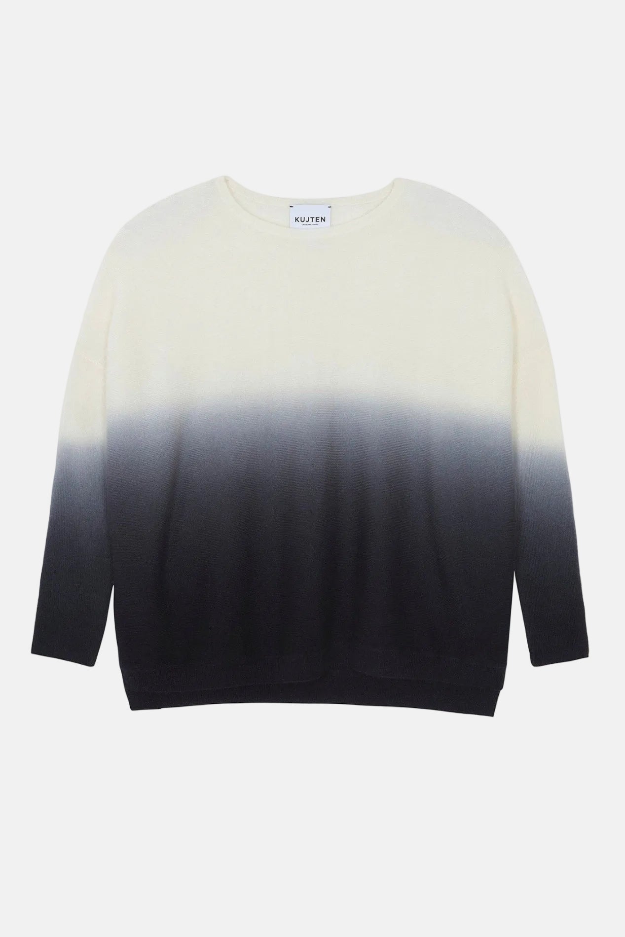 KUJTEN Jessy Dye Noir Pullover in Schwarz