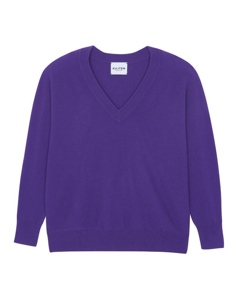 Line, Deep Purple, Cashmere Sweater