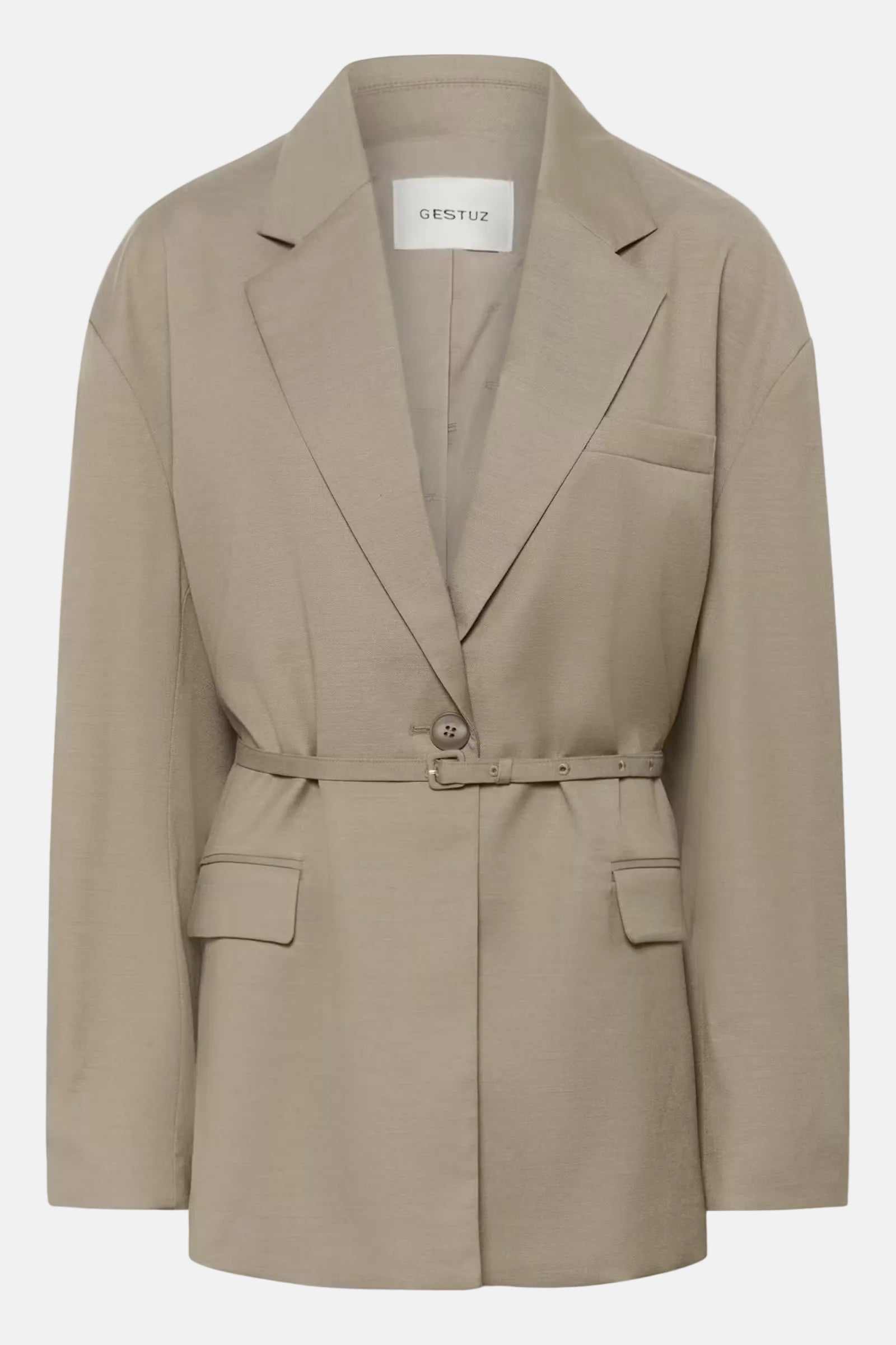 Gestuz Nella, Olive Sand Melange, Blazer