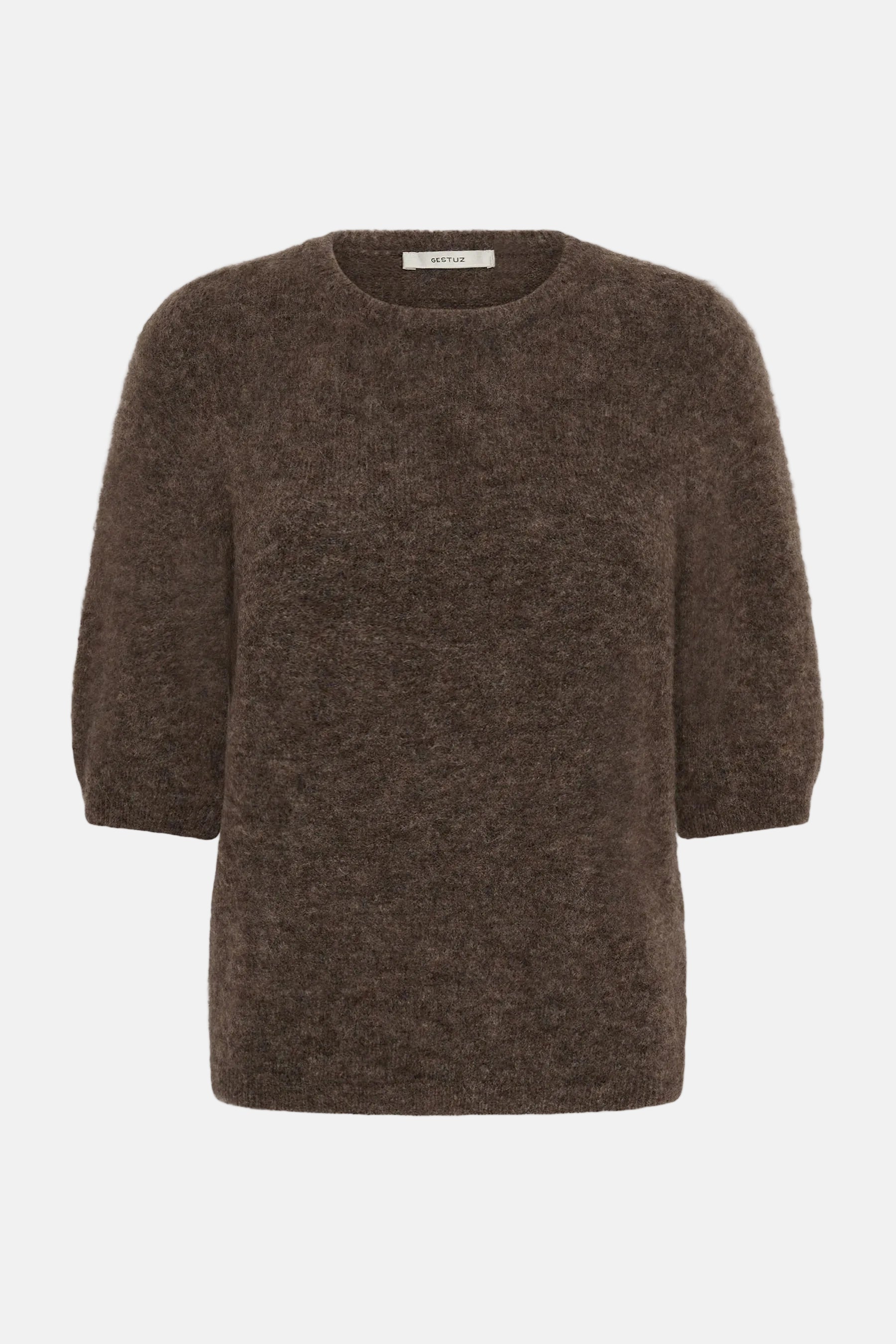 Gestuz DEBBIE TEE Chestnut Melange Shirt in Braun