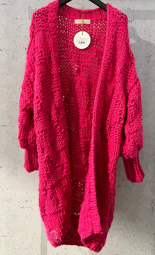 Madee, Fuchsia, Cardigan