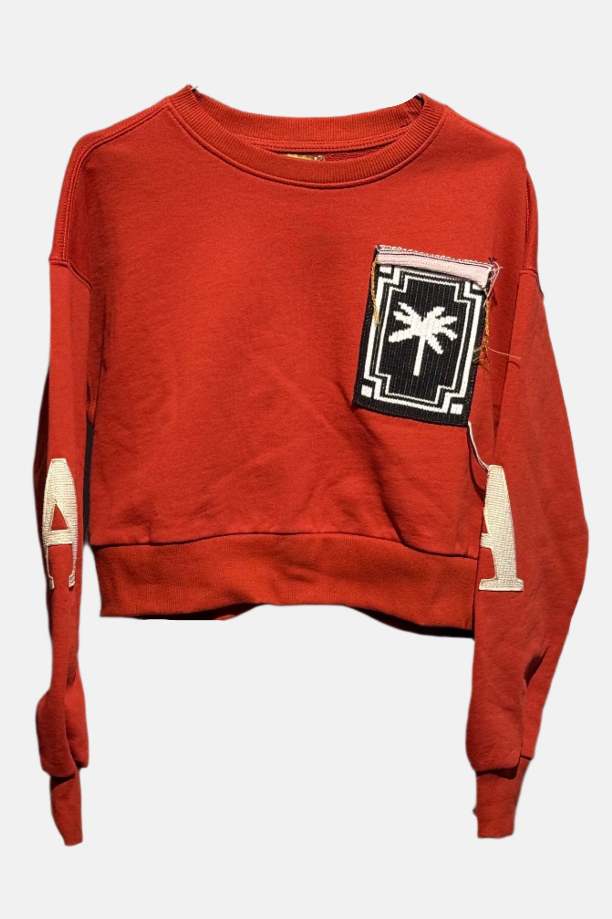 Al Ain ASCX, Brick, Crop Sweatshirt