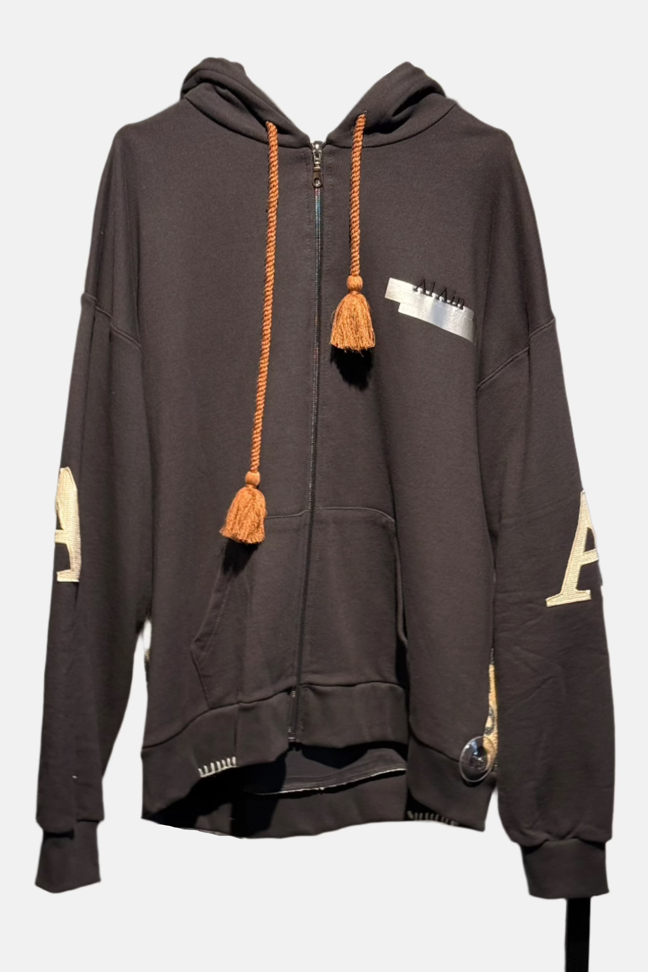Al Ain AHZX, Black, Zip Hoodie
