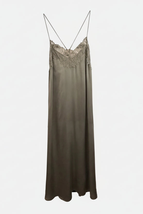 IRO Bailar, Olive Green, Kleid