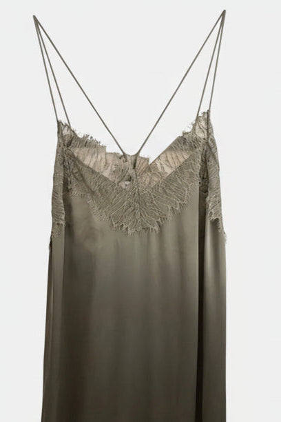 IRO Bailar, Olive Green, Kleid