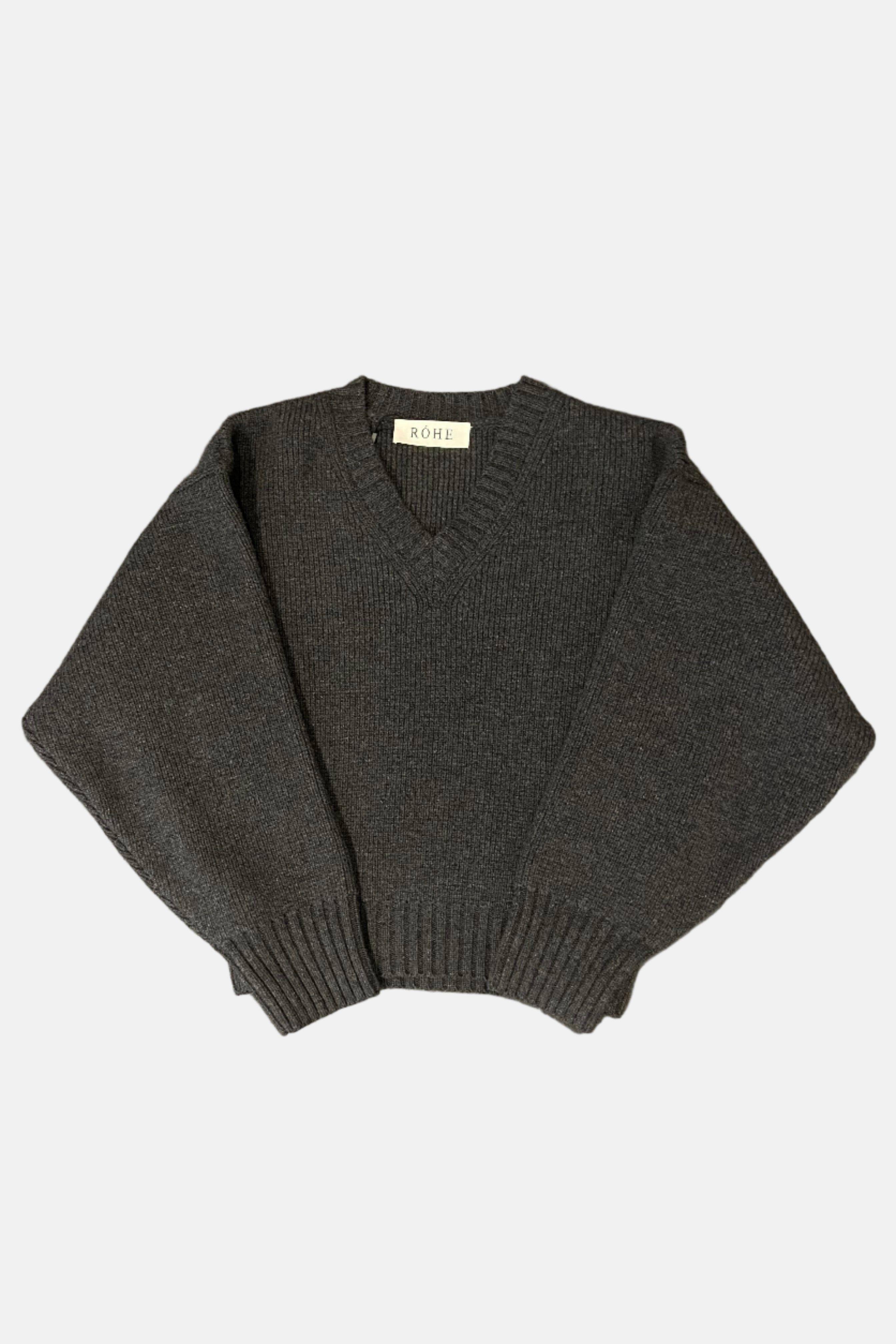 Róhe, Mid Grey Melange, Pullover