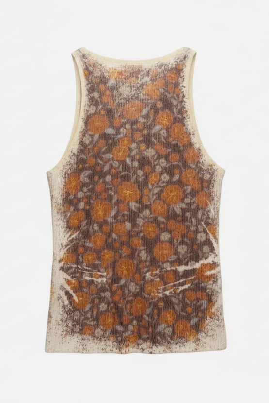 Diesel M-Blommin, Braun/Orange, Top