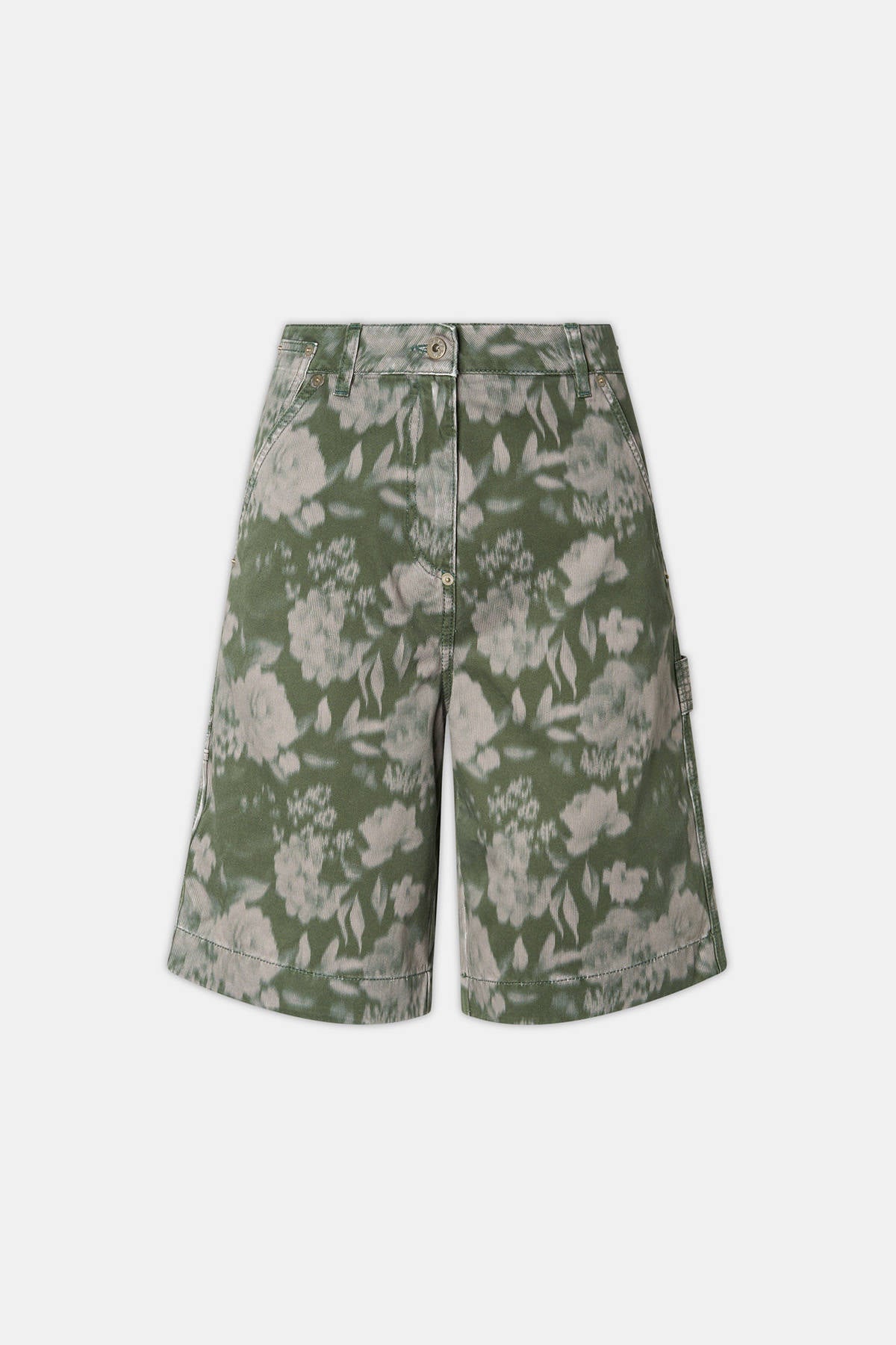 Halfboy, Worker Shorts, Grün, Hose