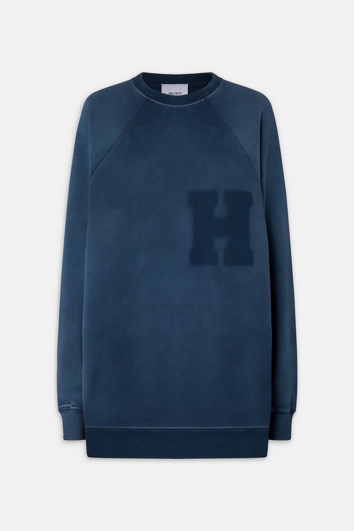 Halfboy, Over Crew Neck, Mood Indigo, Sweatshirt