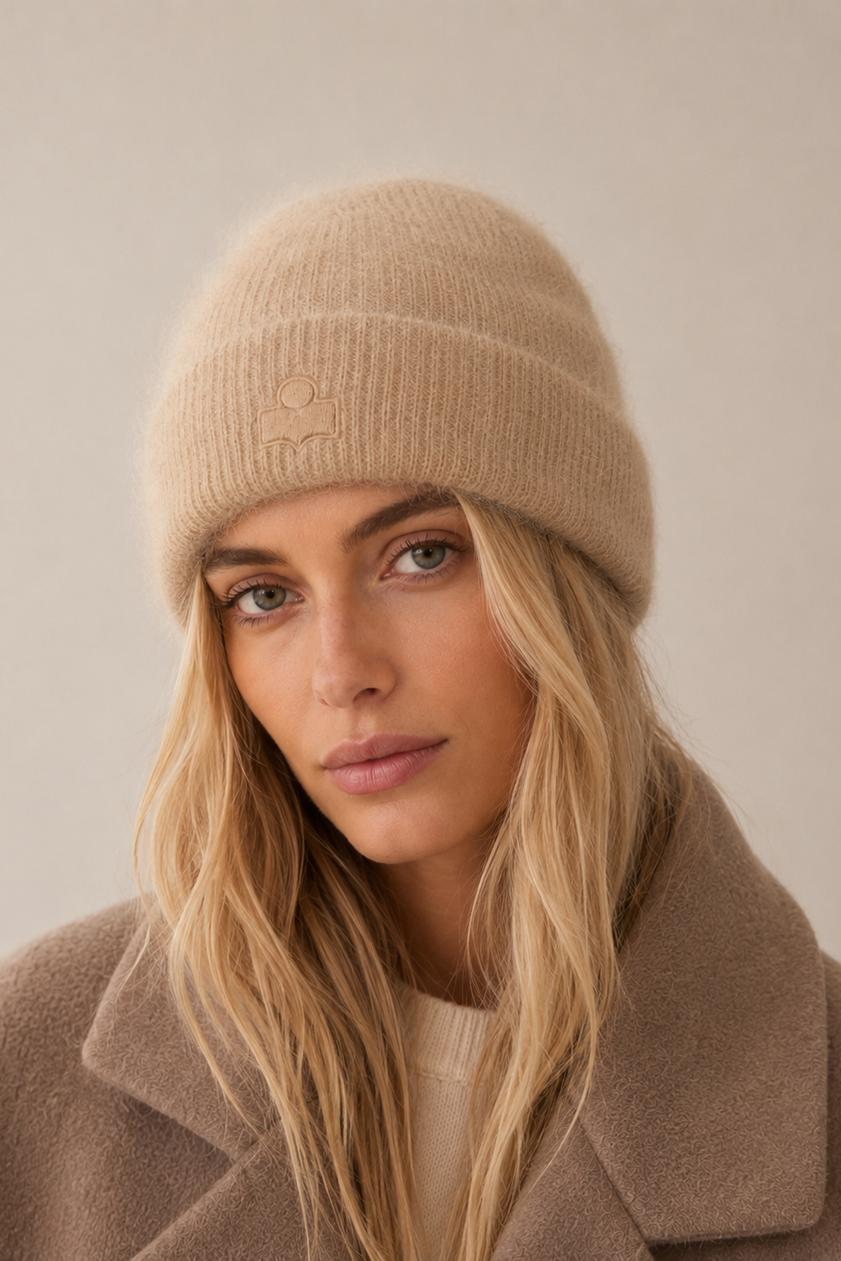 Marant Étoile Peeta Mütze in Camel – Ansicht 2