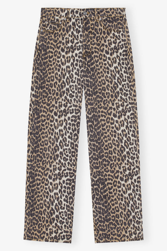 Print Izey, Leopard, Jeans