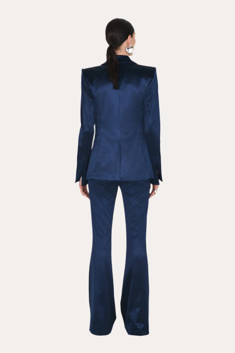 Galvan London Sculpted Jacket, Blue Moon, Blazer