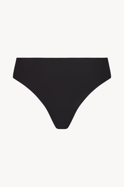 Low Rise, Black, Thong