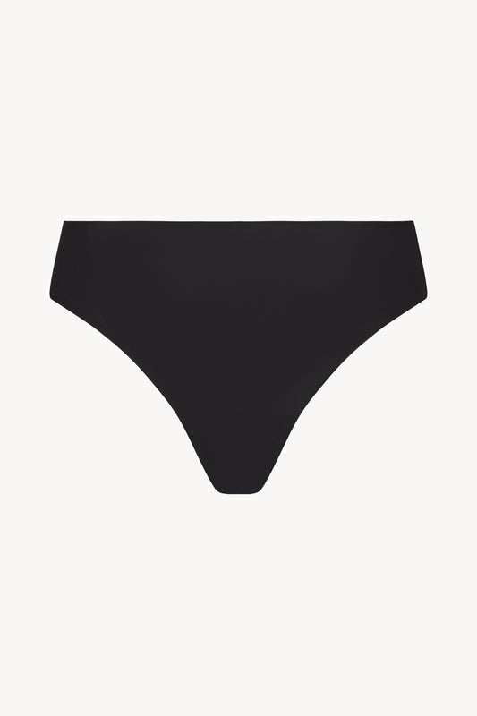 Low Rise, Black, Thong