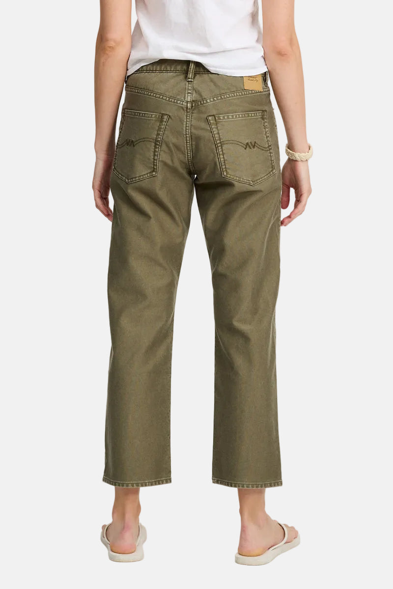 Denimist Lindsay Slim BF, Olive/Green, Hose